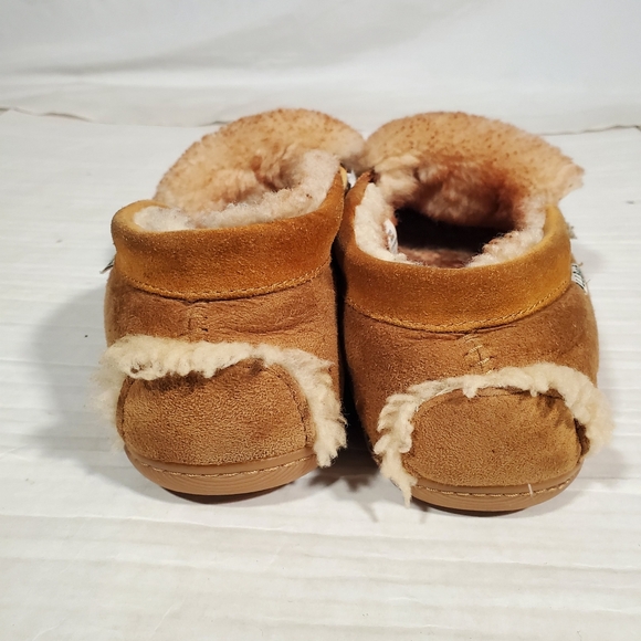 L.L. BEAN SUEDE MOCCASIN SLIP ON COMFY LOAFER SHOES SLIPPERS MENS 8 - Picture 4 of 8